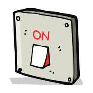 Cartoon Light Switch N27