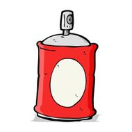 cartoon spray can N38