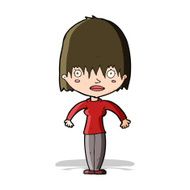 cartoon woman staring N11
