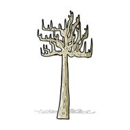 old bare tree cartoon N6