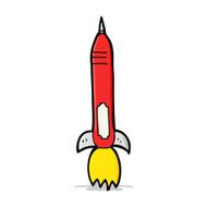 Cartoon Missile N19