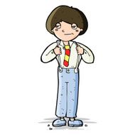 cartoon man wearing braces N5