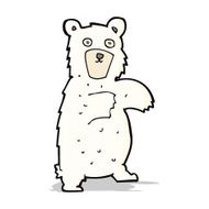 Cartoon Polar Bear N65