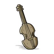 Cartoon Violin N7