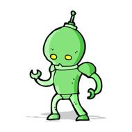 cartoon alien robot N9