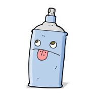 cartoon spray can N39
