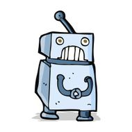 Cartoon Robot N154