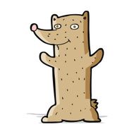 funny cartoon bear N29