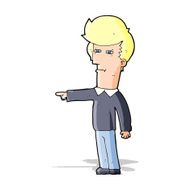 cartoon man blaming N4