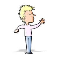 cartoon dismissive man N4