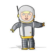 Cartoon Astronaut N66