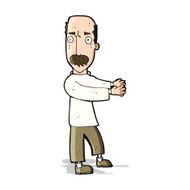 cartoon balding man explaining N5