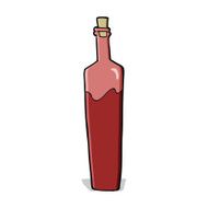 cartoon posh bottle N4