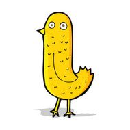funny cartoon bird N90