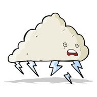Cartoon Thundercloud N15