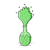 cartoon explosing chemicals N3