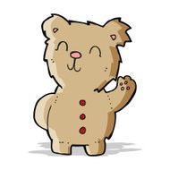 cartoon teddy bear N156