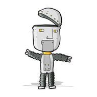 Cartoon Robot N156