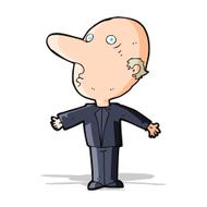 cartoon confused middle aged man N4