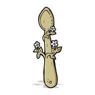 Cartoon Wooden Spoon N10