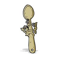 Cartoon Wooden Spoon N11