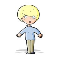 cartoon surprised man N61