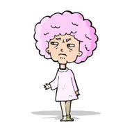 cartoon old lady N7