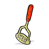 cartoon potato masher N12