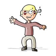 cartoon amazed boy N8