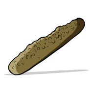 cartoon baguette N8