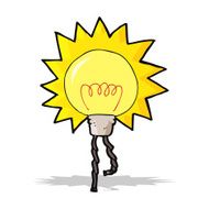 Cartoon Light Bulb N76