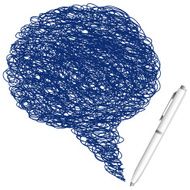 Doodle pen scribble