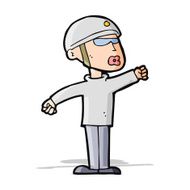 cartoon security guy N5