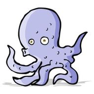 Cartoon Octopus N65