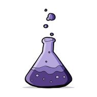 cartoon science chemicals N4