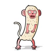 cartoon crazy monkey N12