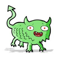 cartoon little demon N12