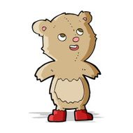 cartoon teddy bear N159