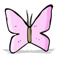 cartoon butterfly symbol N8