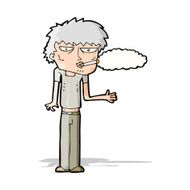 cartoon smoker N10