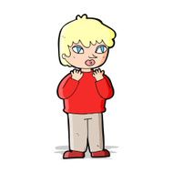 cartoon worried person N5