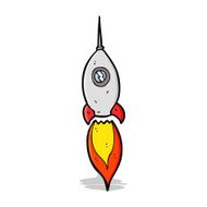 Cartoon Spaceship N23