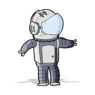 Cartoon Astronaut N67