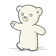 Cartoon Polar Bear Cub N27