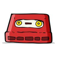 cartoon cassette tape N12