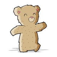 cartoon teddy bear N162