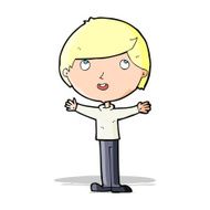 cartoon happy boy N97