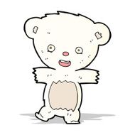 cartoon teddy polar bear cub N3