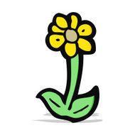 cartoon flower symbol N12