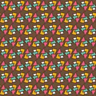 Abstract doodle pattern N3